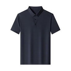 衬衫冰丝薄款男短袖2023年夏装新款中年男士宽松休闲时尚衣服男装，男装T恤，电商B212（原钱塘6029）