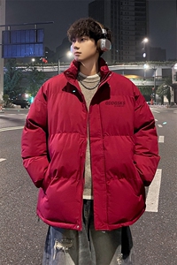 外景冬季加厚百搭面包服男潮情侣宽松保暖棉衣立领外套MF9369/P90图片