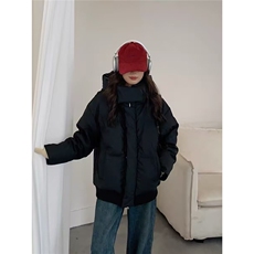 冬季三防重磅boxy短款羽绒连帽PU皮棉衣外套防风加厚棉服，男装棉衣，星座410-6（原星座1304-1）
