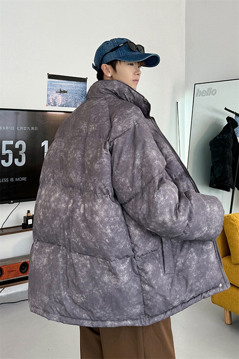 2025新中式情侣棉衣棉服面包服立领盘扣棉袄外套-G1608-P85,男装棉衣,星座207