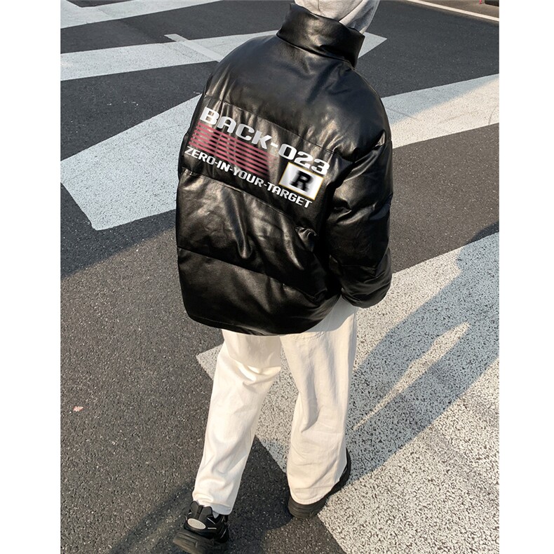 特批港风高街时尚立领宽松棉衣MY6456P95控158,男装棉衣,电商A247