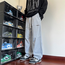 秋冬季美式高街vibe褶皱工装男潮牌休闲裤子XZ301b-2-CK716P28，男装工装外套，星座301B-2（原A443-1）