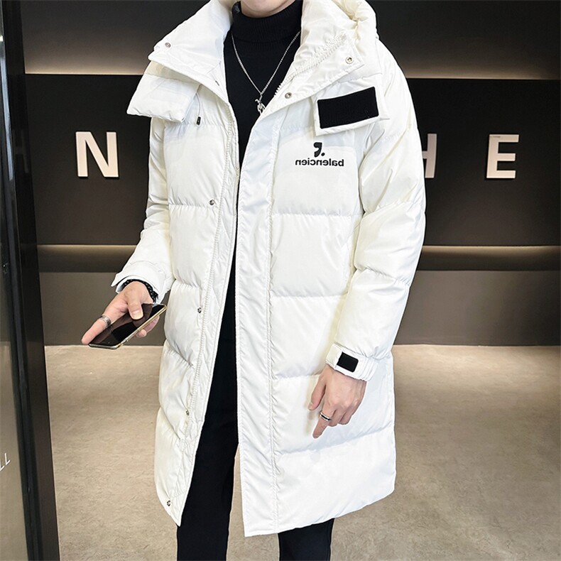 长款男冬季加厚2025新款连帽休闲外套男A313-9909-P260,女装短外套,电商A313