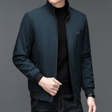 时尚潮流夹克2023年春秋季新款男士商务外套中年休闲上衣百搭男装，男装夹克，电商B212（原钱塘6029）