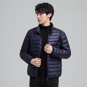 常年大货男青年90绒立领轻薄羽绒服外套秋冬休闲羽绒轻便外套图片