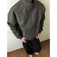 JK02-特P38-尺码M-3XL-三防廓形结构设计宽松短宽飞行员休闲夹克，男装夹克，星座1811B
