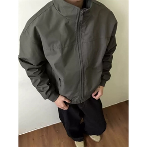 JK02-特P38-尺码M-3XL-三防廓形结构设计宽松短宽飞行员休闲夹克图片