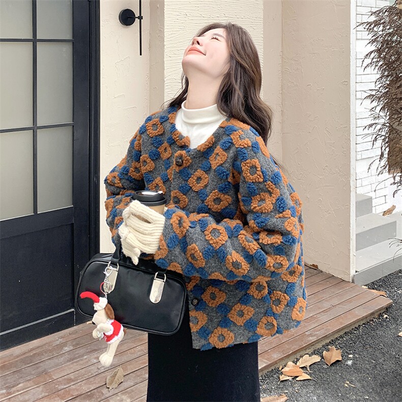157花色毛呢料内胆羽绒157-P255-K338,女装毛呢外套,2C232