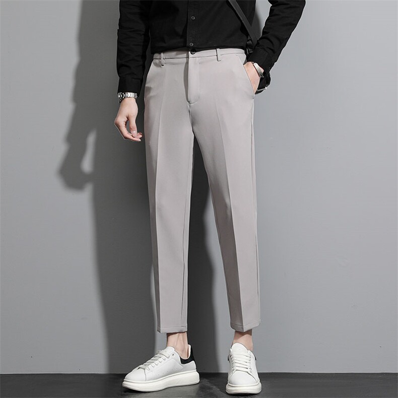 西裤男春夏新款韩版垂顺休闲长裤YK9-P35，男装西裤，星座214-5