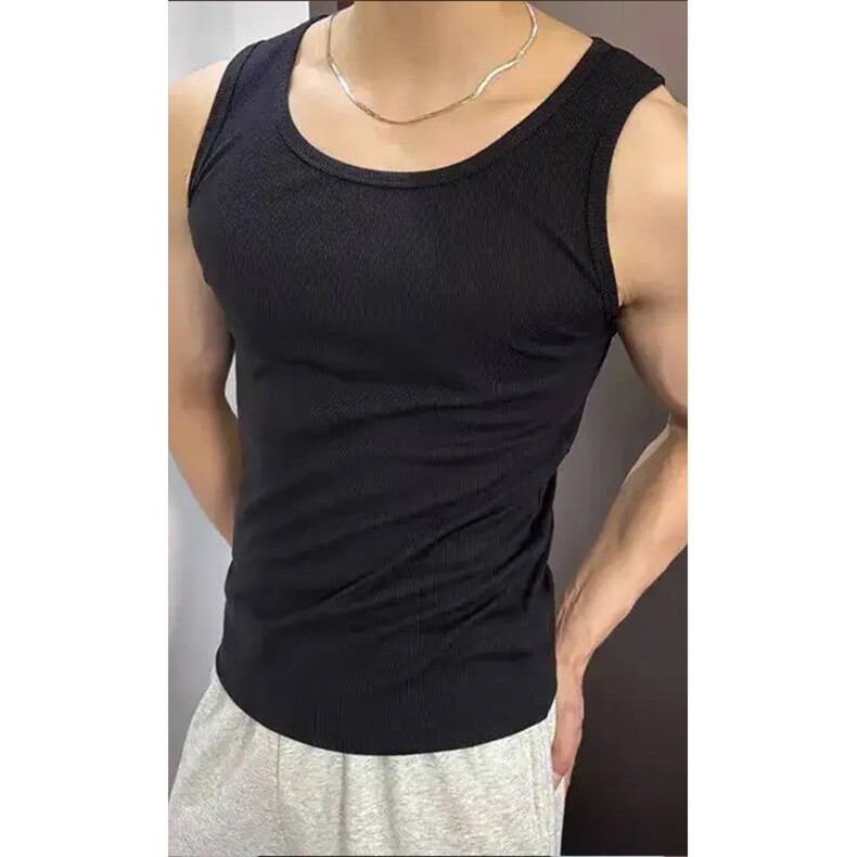 重磅无袖显肌肉螺纹背心男运动休闲健身坎肩打底NBV809-特价14,男装背心/马甲,电商A007