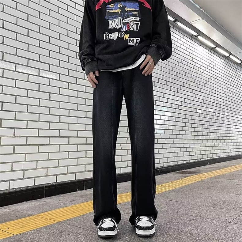 美式牛仔裤男款秋季长裤潮NC1005P43,男装牛仔裤,星座1116-2