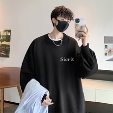 半高领毛衣男士大码针织衫男毛线衣男M18098-P45加绒款-P65，男装针织衫/毛衣，电商A040