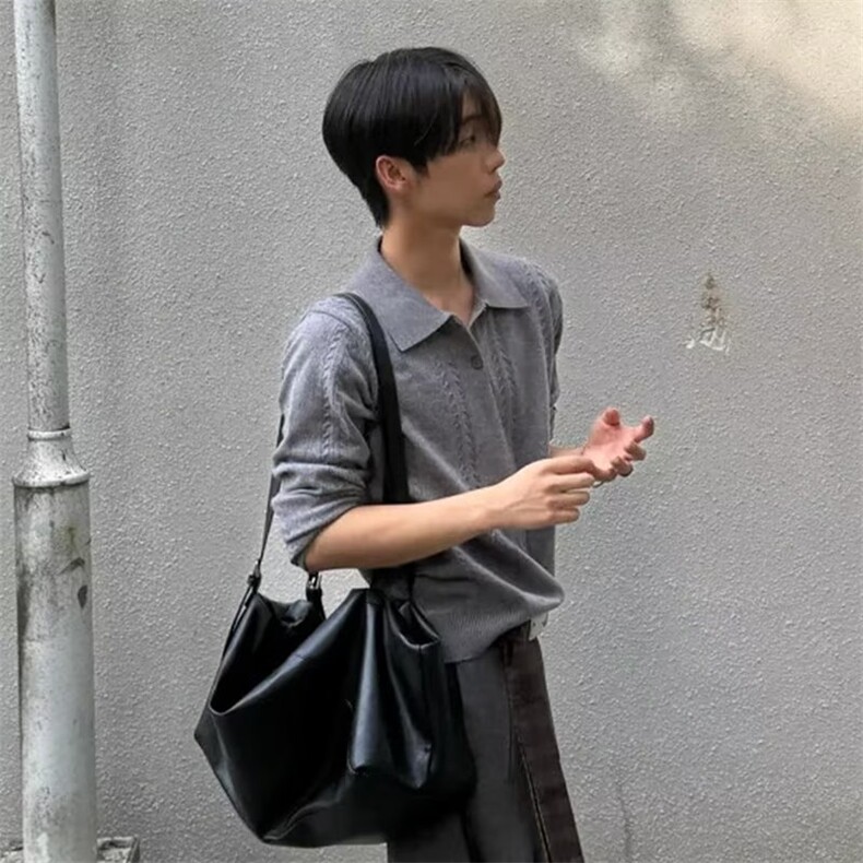 麦穗提花P0l0针织衫百搭ins文艺流行新款气质慵懒潮流SWM02,男装针织衫/毛衣,星座516A