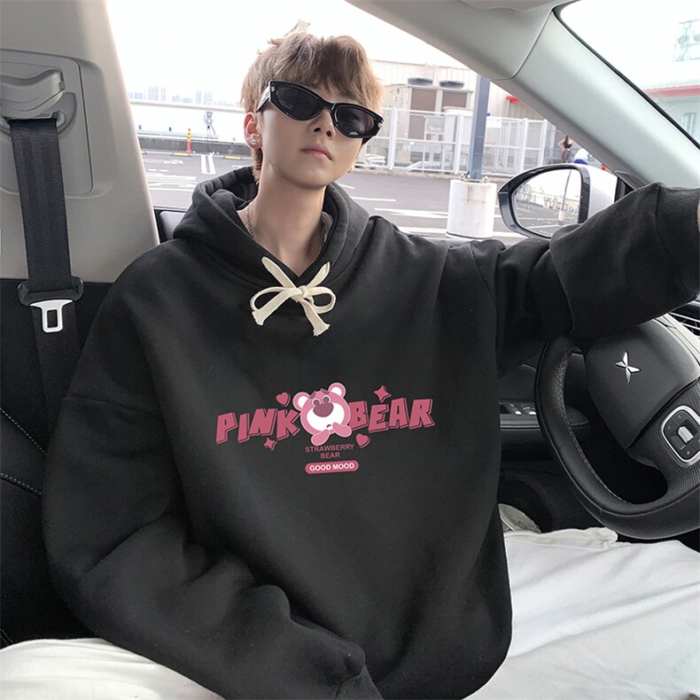 8XL连帽卫衣男大码胖子帽衫大号运动服WY2329-P35加绒款-P40,男装卫衣,电商A040