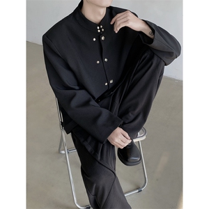现货！25新中式秋冬热血高校男士制服中山装西服XZ40-P118图片