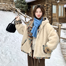 【有货】双面穿毛毛外套2C115-2378-P185-K278，女装棉衣/棉服，2C115