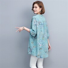 2021春季新款时尚优雅气质宽松舒适衬衫，女装衬衫，悦见她