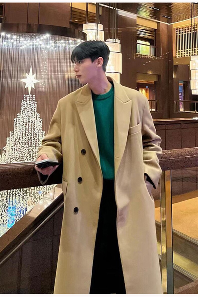 WN301P138港风妮子大衣潮男百搭韩风纯色毛衣外套秋冬加厚,男装针织衫/毛衣,星座1108-5