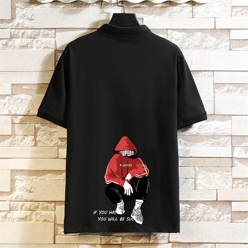 PL57051-P35翻领短袖polo衫男大码胖子半袖t恤男有领保罗衫,男装Polo衫,电商A040A
