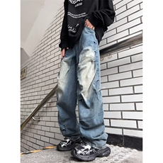 美式牛仔裤男款秋季长裤潮XK8056P50，男装牛仔裤，星座1116-2