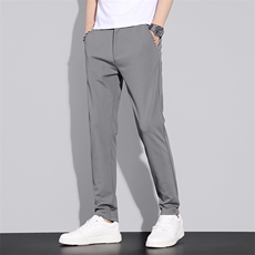 抖音高品质夏季商务休闲百搭四面弹冰丝锦纶面料休闲裤K8856-P45，男装休闲裤，星座815-2