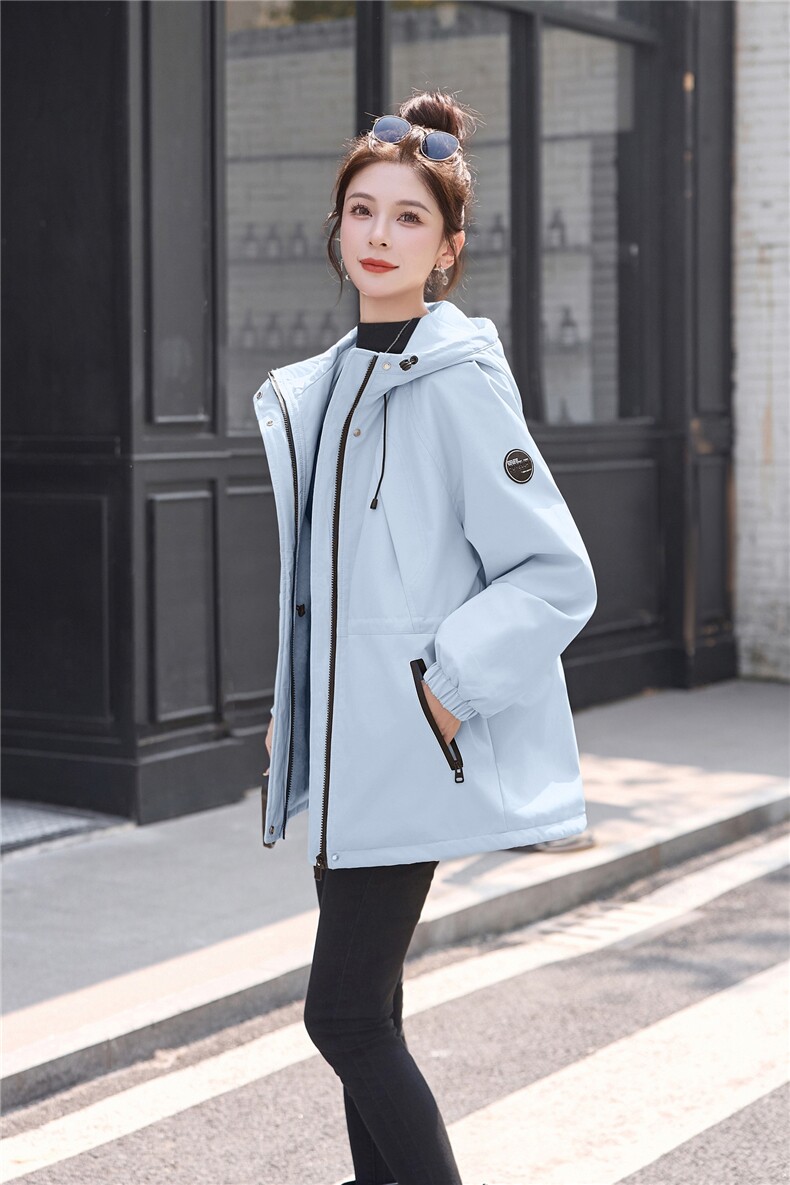 2025年时尚流行简约派克服外套冬季上市,女装棉衣/棉服,涵亦佰惠
