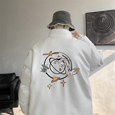 麂皮绒棉衣男大码立领棉袄子男羽绒棉服JM87142-P110，男装棉衣，电商A040