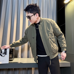 秋冬夹克男时尚店主小伙风潮潮流男外套JK2408常规P78控128图片