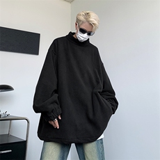 WY92-P42美式宽松型摇粒绒中领卫衣，男装卫衣，星座1501-1