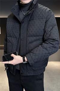 M-3XL B353 8612 P205 黑色2025冬羽绒服【标50控活动价298】图片