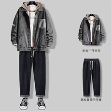 1506A/GY80220/P44夹克大童男装上衣休闲学生宽松士潮1，男装夹克，星座1506A