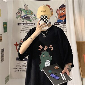 Q11037-P30 春夏季七分袖t恤男大码五分袖男短袖中袖图片