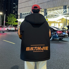 加绒加厚夹克男时尚潮流加厚棉衣男外套MY1685-P73，男装夹克，星座310B-3