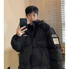 棉衣男港风手塞棉冲锋衣男棉服男外套男MY7769P110控148，男装棉衣，星座226-1