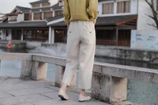 纯苎连衣裙小衫裤子裙子衬衣 时尚风 风淑女风休闲风，女装连衣裙，川哲