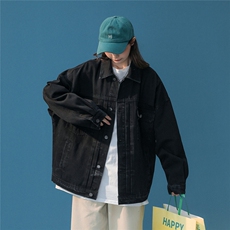 25新款抖音品质中性款牛仔夹克宽松韩版潮流外N997/P95/128，男装夹克，星座202-3