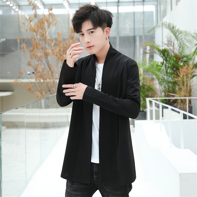 大码外套男装春秋薄款加肥加大号披风防晒开衫外套胖子风衣F20，男装风衣，星座1306