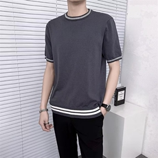 男士短袖T恤韩版潮流宽松打底衫男装衣服潮牌百搭半袖体TM22，男装T恤，星座1116A-2（原606A-1）