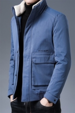 2023新款冬装羽绒服中青年男士加厚保暖防寒立领外套AJY069-P230，男装羽绒服，电商B212（原钱塘6029）