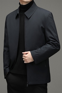 21年冬季新款商务绅士羽绒服中老年爸爸羽绒外套YYYR028891-P210图片