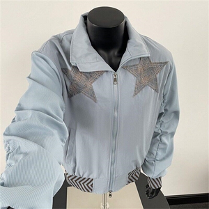 TJ209LL-特P83 cleanfit美式复古外套男高街潮牌夹克图片
