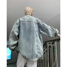 秋季青春流行全刺绣牛仔夹克JK8615P75，男装夹克，星座1116-2