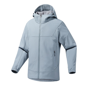 新款男女高品质户外登山服青少年学生冲锋衣夹克外套HS6611-P80图片