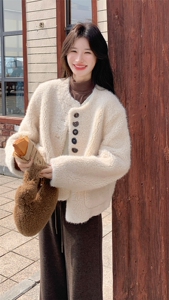 冬装  新款     皮毛一体加厚外套-195-k298图片