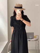 2022香丽迪高级感长款连衣裙，女装连衣裙，香丽迪1