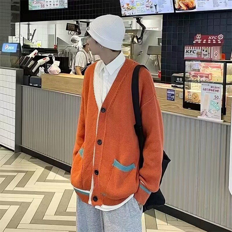 冬季潮流时尚休闲百搭男士精致休闲纯色宽松长袖M5515-P45,男装卫衣,星座1109-3