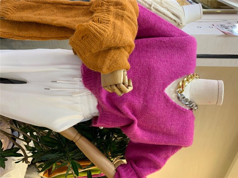 新款针织毛衣均码现货，女装针织衫/毛衣，G