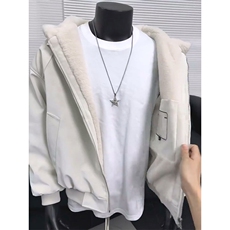 现货高品质美式高街冬季重磅座山雕大毛毛领pu皮棉衣男女加厚外套，男装皮衣，电商A486-1