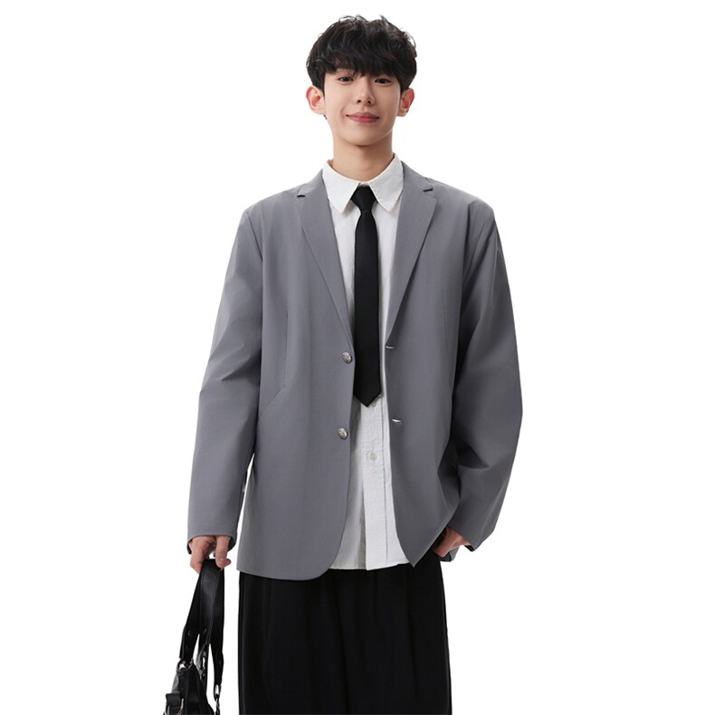 春季新款商务风西装外套男休闲西服男士西服X02629-P83,男装西服套装,星座308B-2