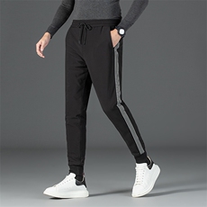 CY801钱塘2020-2冬季厚款商务休闲简约中年男士羽绒裤P95，男装棉裤，钱塘207-2